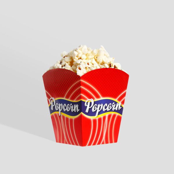 Colorful Custom Popcorn Boxes