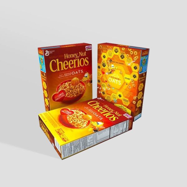 Colorful Custom Cereal Boxes