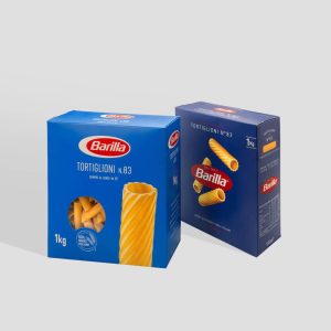 Blue Pasta Packaging Boxes
