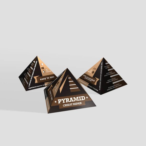 Printed Custom Pyramid Boxes